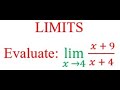 Limits question 1