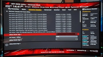 14900KS SP112 + Z790 APEX ENCORE Bios settings (Adaptive Voltage) 8200MT/s CL36
