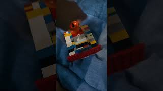 I made a Lego gear system with tires
