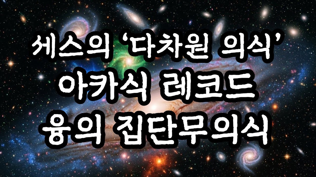 세스의 ‘다차원 의식’ 아카식 레코드융의 집단무의식