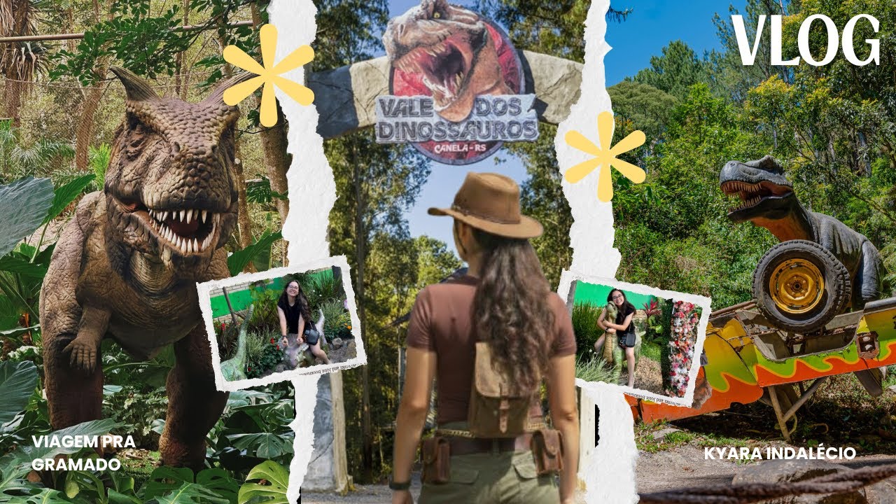 Me senti em Jurassic Park no RS! 🦖 | Vale dos Dinossauros – Canela