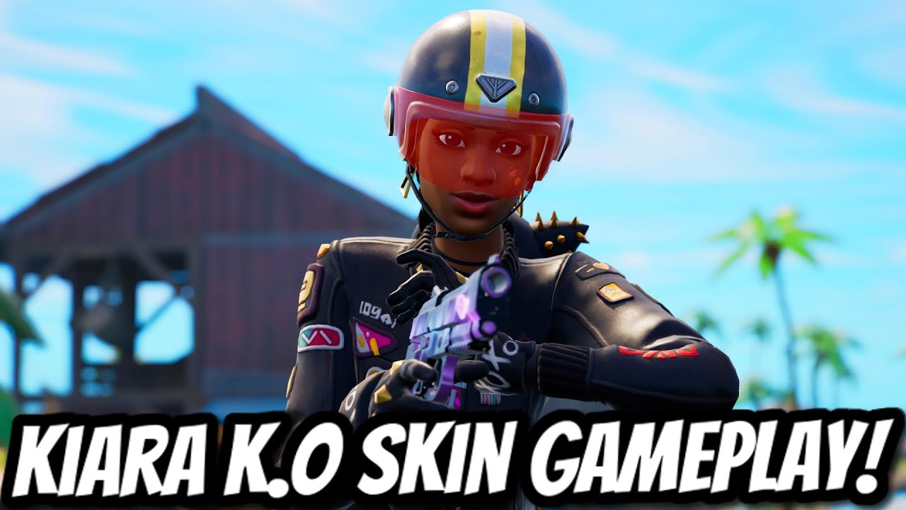 *NEW* KIARA K.O SKIN + BAG OF ESSENTIALS EMOTE GAMEPLAY! Fortnite