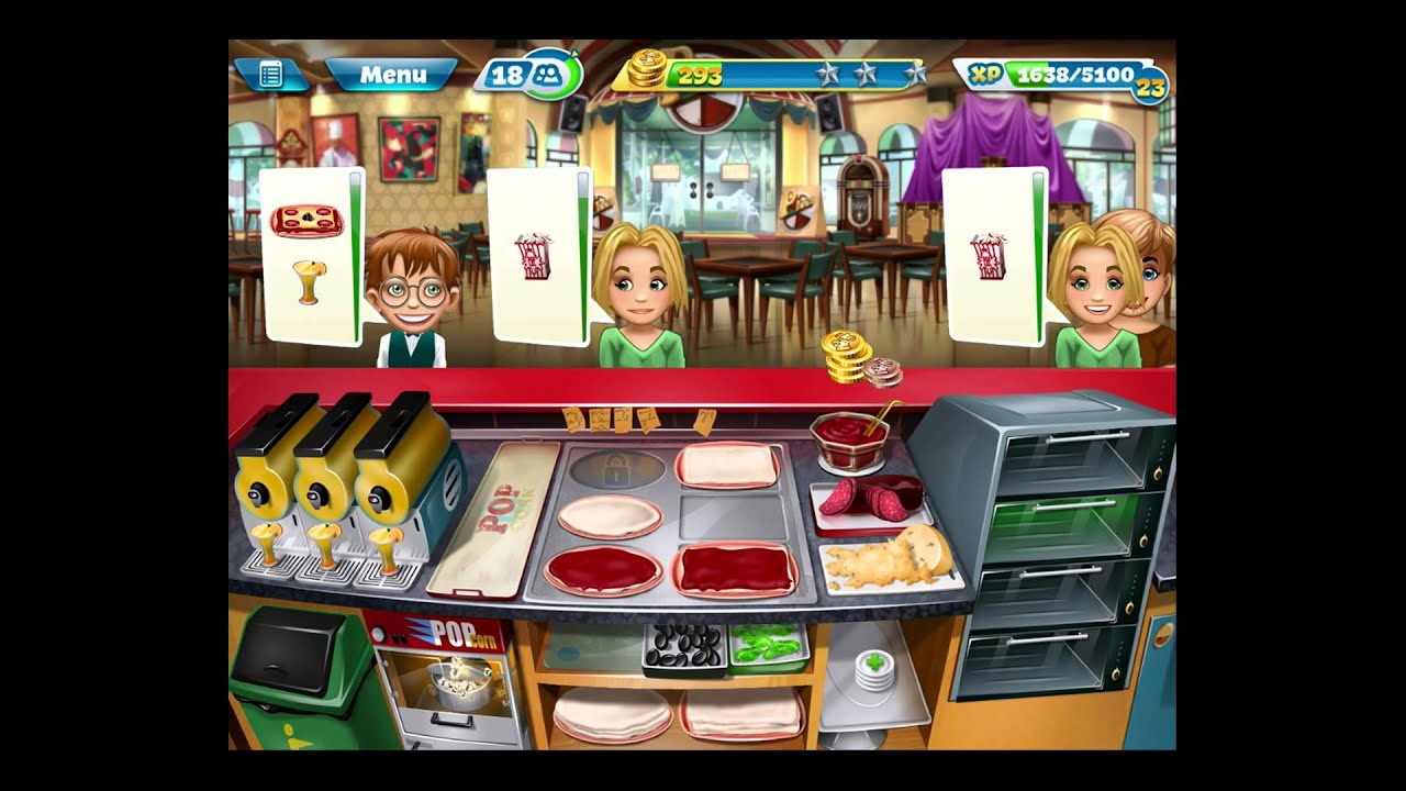 Cooking Fever [iPad Gameplay] Pizzeria Level 27 - YouTube