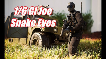 1/6 Gi joe Snake Eyes Custom