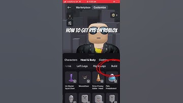 How to get r15 on Roblox #roblox #r15 #avatar #shorts #gaming