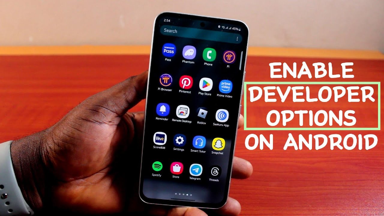 How to Enable Developer Options on Android - YouTube