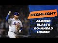 Alonso crushes goahead homer