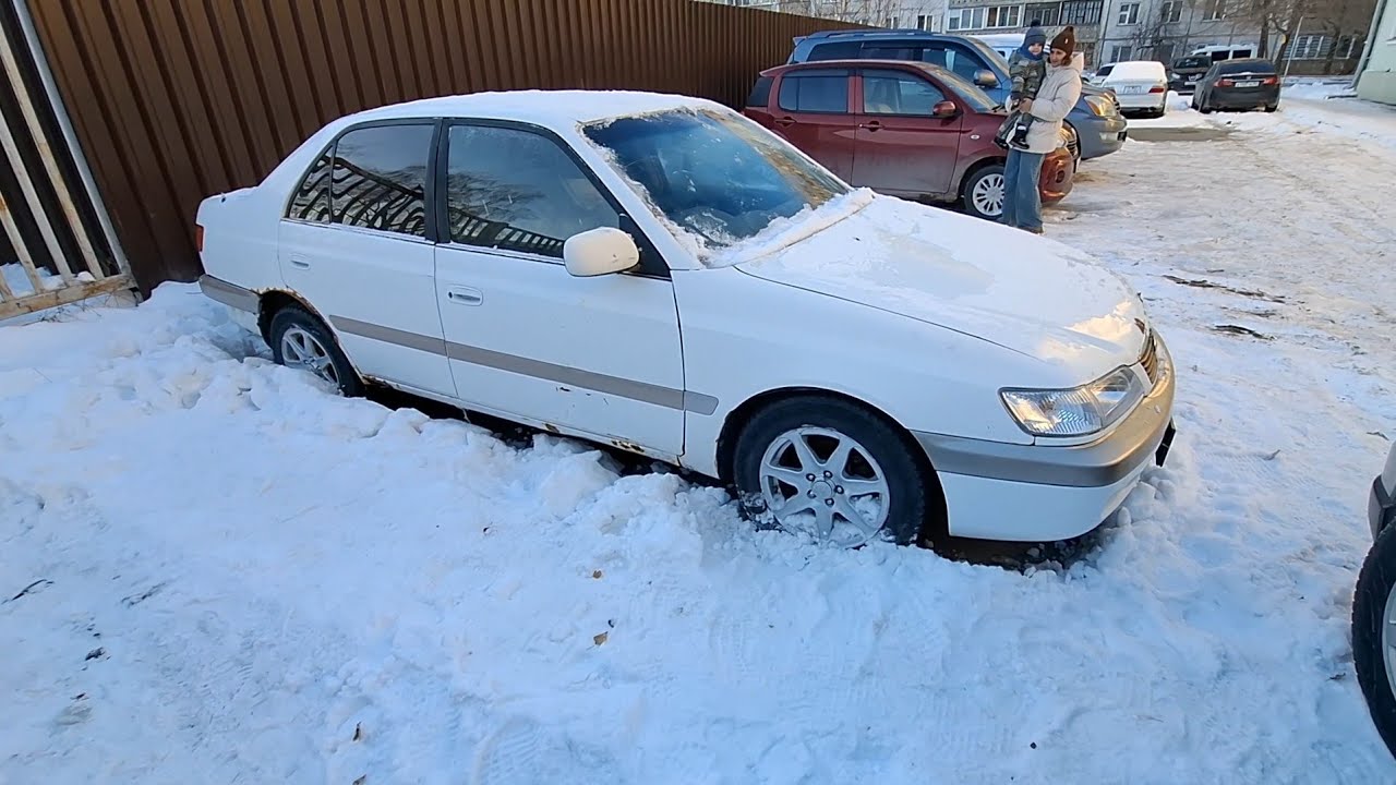 Тойота корона премио после долгого простоя. (Бедолага)