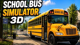 School Bus Simulator 3D 🚌🔥 | Crazy School Bus Driving Gameplay! screenshot 2