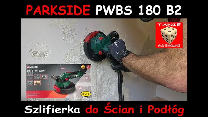 PARKSIDE PWBS 180 B2 - Hard Test - Wall Sanding [model 2021] - YouTube