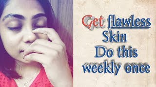 GLASS SKIN | Do this weekly once to get FLAWLESS SKIN | KOTHAPUDI SNEHA