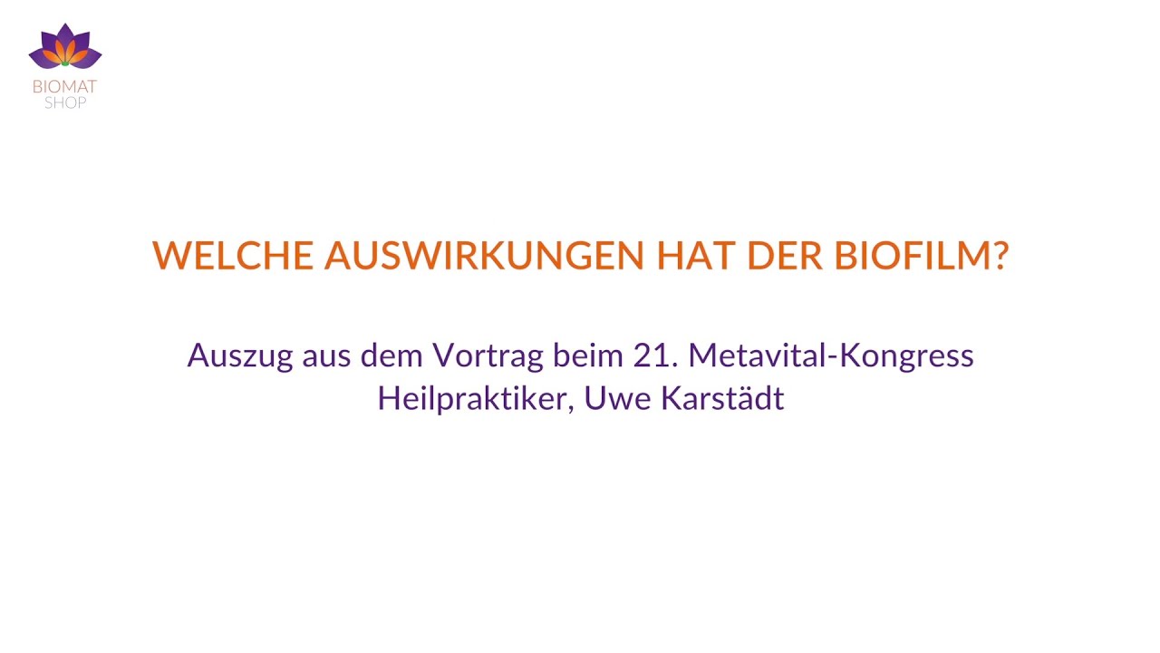 Welche Auswirkungen hat der Biofilm? YouTube