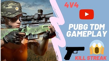 New 4v4 Mode | PUBG Mobile Team Deathmatch Gameplay!😱