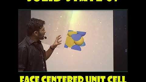 SOLID STATE 07 l FACE CENTERED UNIT CELL l FCC #Shorts