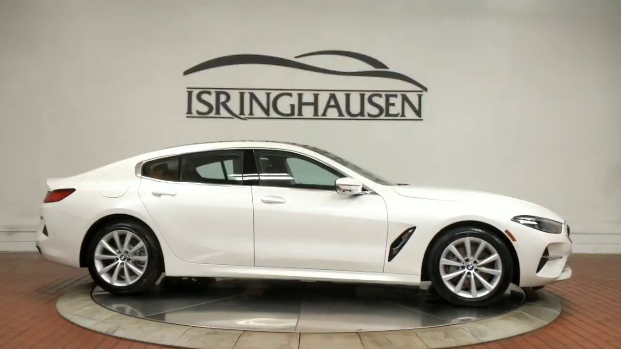 2020 BMW 840i Gran Coupe in Mineral White Metallic - 69362 - YouTube