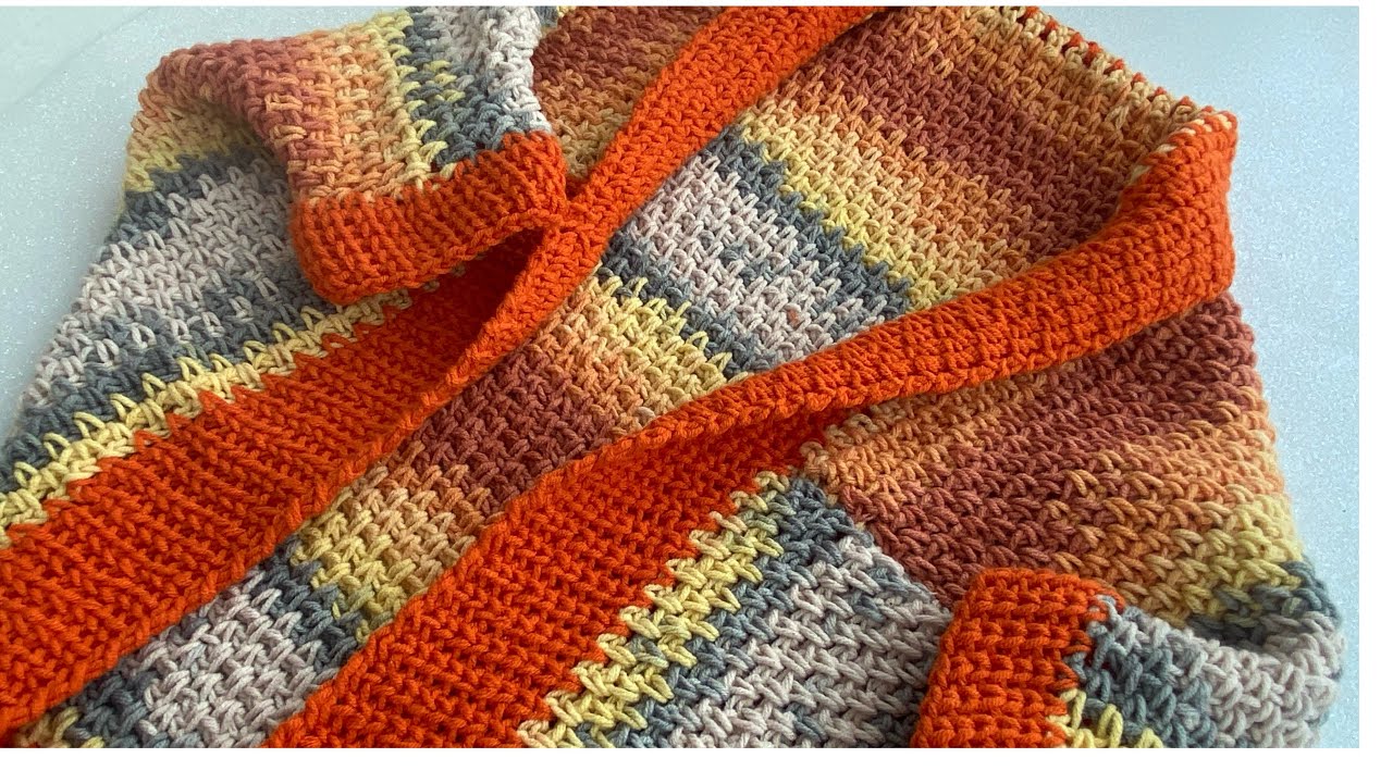 ÖRGÜYE YENİ BAŞLAYANLAR İÇİN ÖRGÜ TIĞ İŞİ CEPKEN BOLERO YAPIMI/Making knit crochet bolero