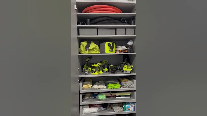 Ikea Cabinets in Garage