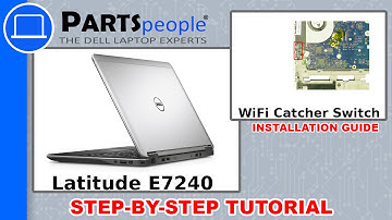 Dell Latitude E7240 WiFi Catcher Switch How-To Video Tutorial