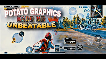 🥔POTATO GRAPHICS MADE ME UNBEATABLE💥 |  SAMSUNG A3,A5,A6,A7,J2,J5,J7,S5,S6,S7,59,A10,A20,A30,A50,A70