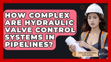 How Complex Are Hydraulic Valve Control Systems In Pipelines? - Civil Engineering Explained