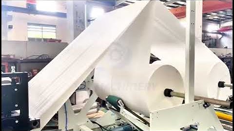 Automatic facial tissue box line tissue paper making machine V fold cutting packing machine supplier