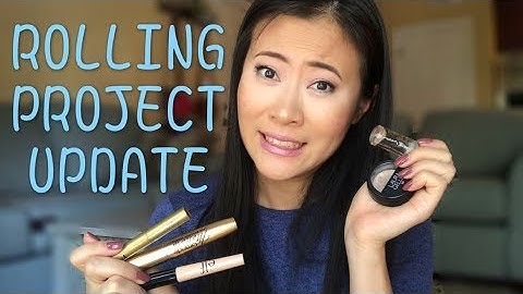 ROLLING PROJECT 5 PAN // ALL MAKEUP // UPDATE #3