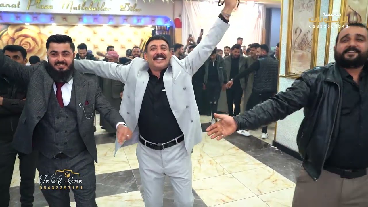 أفراح عشيرة الصعب حفل زاف العريس محمد الأسود أحيا الحفل الفنان خالد الجبوري ج4