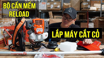 Bộ Cần Mềm Ba Lô RELOAD Để Chuyển Đổi Cắt Cỏ Từ Cần Cứng Thành Cần Mềm