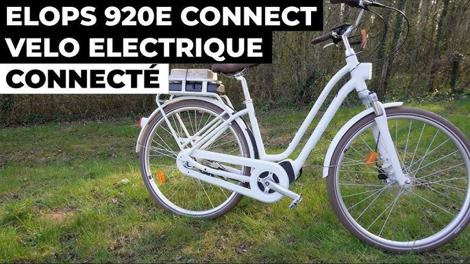 Prise en main du vélo électrique Decathlon Btwin Elops 920 E 