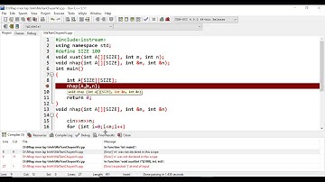 Xuất ma trận chuyển vị. Cách nhập xuất mảng 2 chiều, truyền tham số là mảng 2 chiều cho hàm.