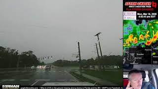 LIVE Storm Chasing in the South (Florida)