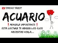 ACUARIO HOY,  😱🤯 tienes que ver esta lectura realmente abriras los ojos nadie mas podra utilizarte.