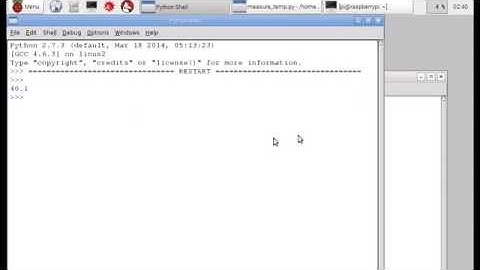 Python to get core temperature of Raspberry Pi