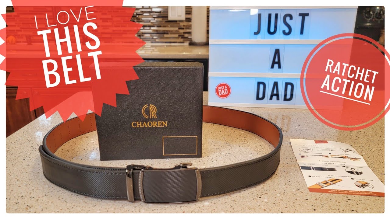 #1 Best Belt I Have Ever Owned!! Review CHAOREN Ratchet Belt I LOVE IT ...