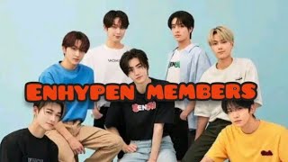 Enhypen members (who is your favorite member ? )