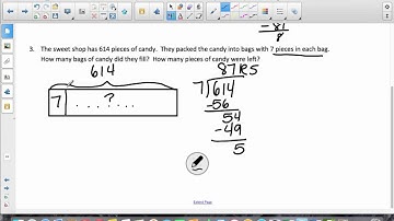 lesson 32 interpret quotients and remainders