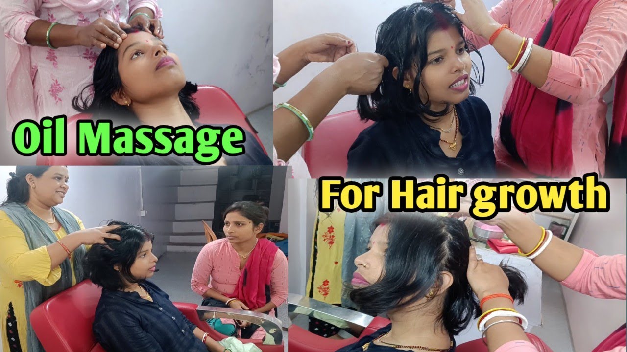 coconut oil massage for hair growthoil massagehaircutvedio hairoil 