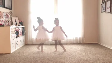 Rainbow - Liz Huett - 3-years-old ballerina dance