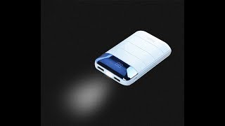 Compact Flashlight Power Bank with Digital Precision Display -  Versatile Is the New Sexy