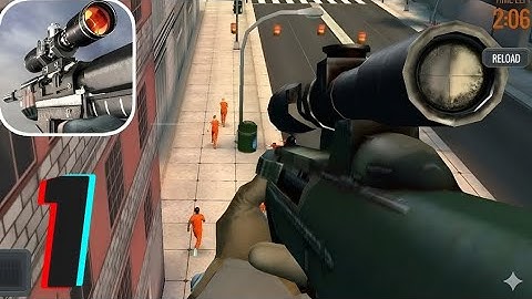 Sniper 3D: Gun Shooter Gameplay Walkthrough Part 1 | iOS & Android (Full Mission)