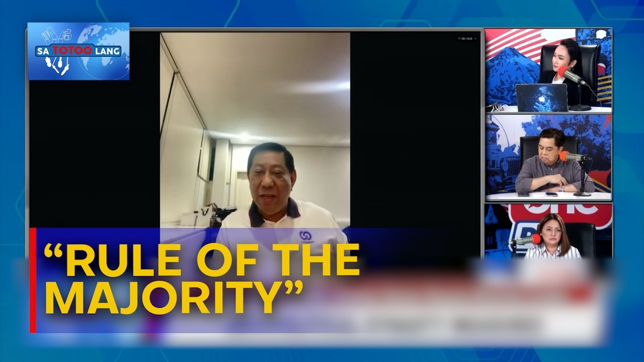 Erice Kongreso, sumusunod sa majority