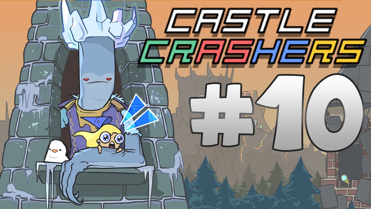 Castle Crashers - Ep 10 - Frost King's Lair - YouTube.