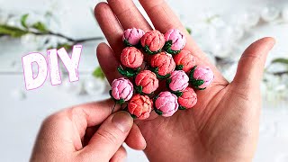 Ягоды Цветы из Глиттерного Фоамирана / Easy Flower Making / Glitter Eva Foam Craft