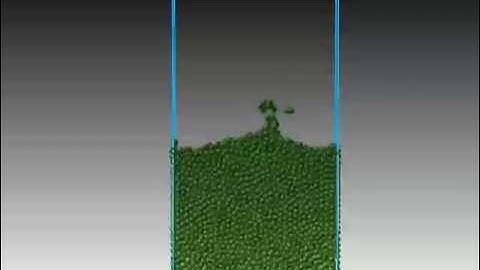 SPH fluid simulation test 2 water drop