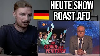 Reaction To heute-show Mocks Alternative für Deutschland (AfD)