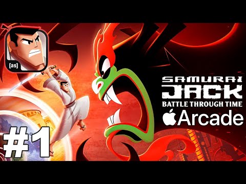 Apple Arcade - Samurai Jack: Battle Through Time Gameplay Part 1 - Aku's Mines