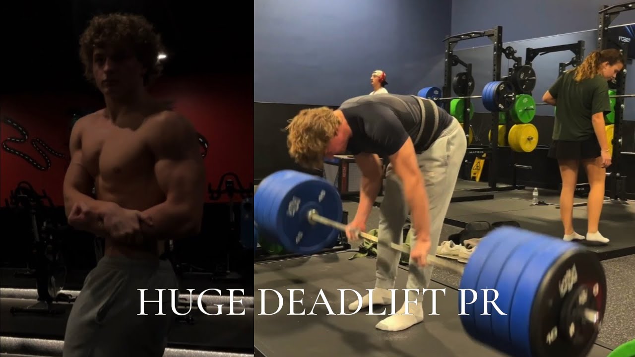 HUGE DEADLIFT PR @16