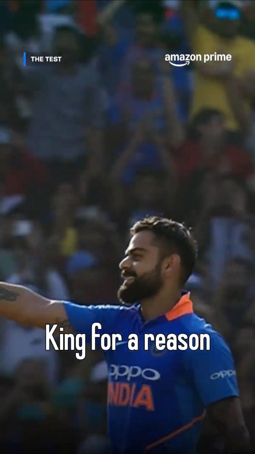 King Kohli Creates A HISTORY | The Test | #primevideoindia #shorts