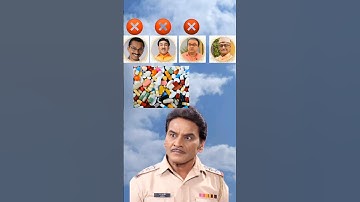 Tmkoc Chalu Pandey And Jhethalal || Memory Text Challenge ❓️ दवाई कौन खाता है #shorts #tmkoc