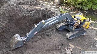 volvo ec160e double e hobby hydraulic excavator